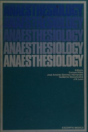 Anaesthesiology