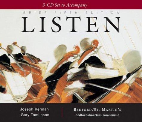 A 3-Cd Set to Accompany Listen, Brief