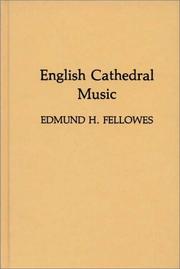 English cathedral music