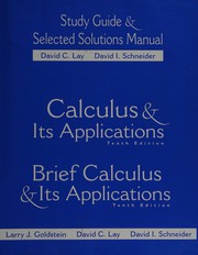 Study guide and selected solutions