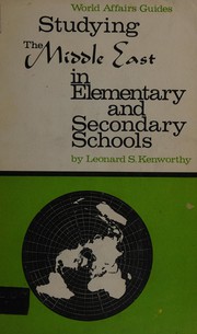 Studying the Middle East in elementary and secondary schools