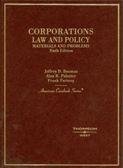 Corporations law and policy