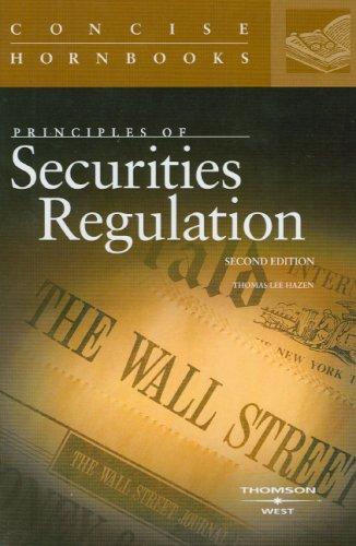 Principles of Securities Regulation