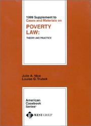 Supplement to Poverty Law