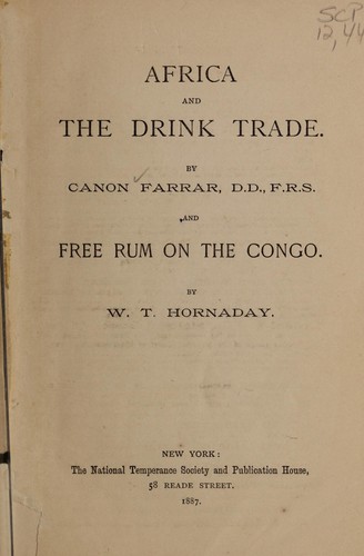Africa and the drink trade