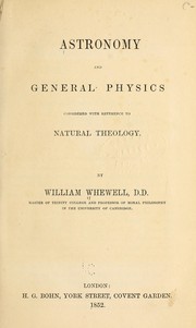 Astronomy and general physics
