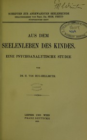 Aus dem Seelenleben des Kindes