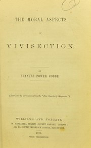 The moral aspects of vivisection
