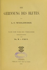 Die Gerinnung des Blutes