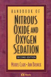 Handbook of nitrous oxide and oxygen sedation