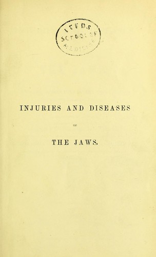 Injuries and diseases of the jaws