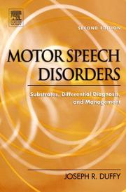 Motor speech disorders