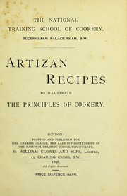Artizan recipes