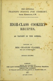 High-class cookery recipes