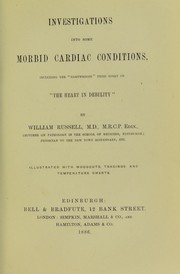 Investigations into some morbid cardiac conditions