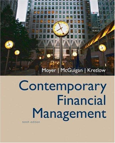 Contemporary Financial Management (with Thomson ONE - Business School Edition and InfoTrac ) (Contemporary Financial Management)