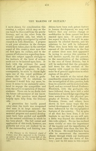 The making of Britain