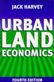 Urban Land Economics