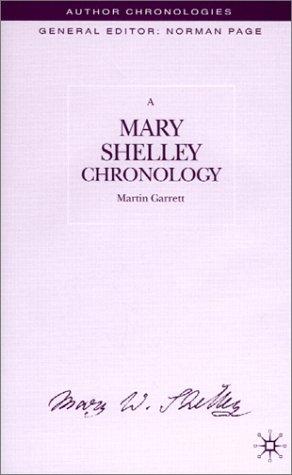 A Mary Shelley chronology