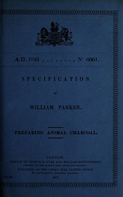 Specification of William Parker