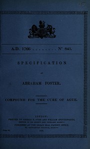 Specification of Abraham Foster