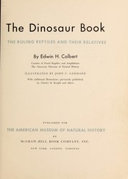 The dinosaur book