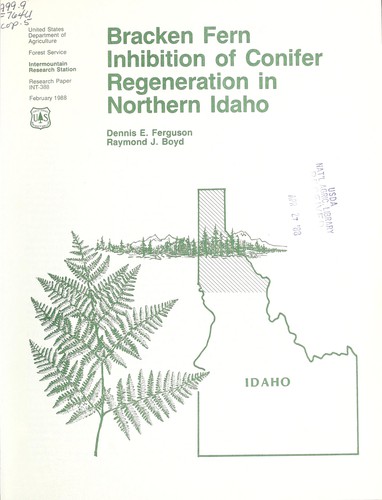 Bracken fern inhibition of conifer regeneration in northern Idaho