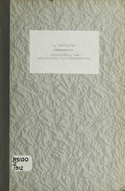 Bruchstücke der sahidischen Bibelübersetzung