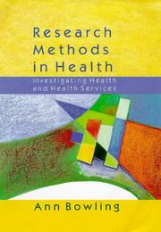 Research Methods in Health
