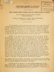 Cotton ginners' part in producing more and better linters for defense