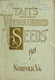 George Tait and Sons' price list and descriptive catalogue of field and garden seeds