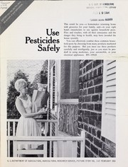 Use pesticides safely