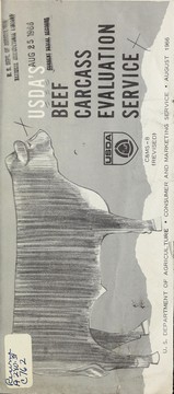 USDA's beef carcass evaluation service