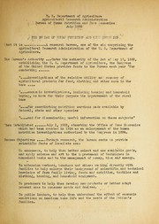 The Bureau of Human Nutrition and Home Economics