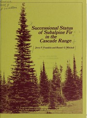 Successional status of subalpine fir in the Cascade Range