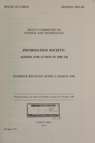 5th Report [Session 1995-96]