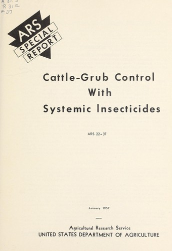 Cattle-grub control with systemic insecticides