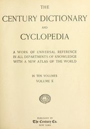 The Century dictionary and cyclopedia
