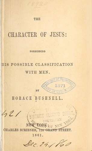 The character of Jesus