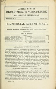 Commercial cuts of meat