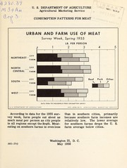 Consumption patterns for meat