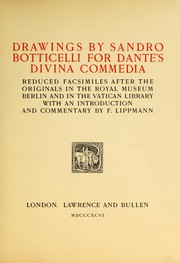 Drawings by Sandro Botticelli for Dante's Divina commedia