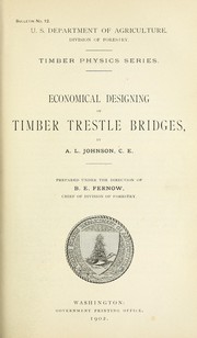 Economical designing of timber trestle bridges