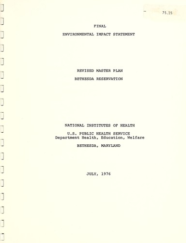 Final environmental impact statement
