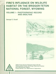 Fire's influence on wildlife habitat on the Bridger-Teton National Forest, Wyoming