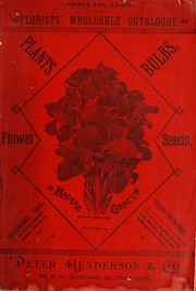 Florists' wholesale catalogue