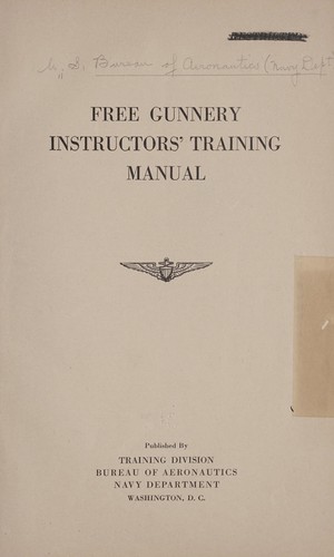 Free gunnery instructors' training manual