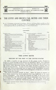 The gypsy and brown-tail moths and their control