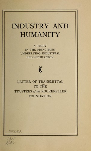 Industry and humanity