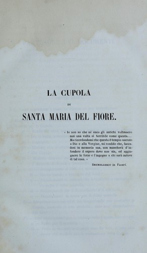 La cupola di Santa Maria del Fiore